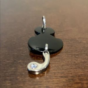 *NO LONGER AVAILABLE* Black obsidian cat pendant